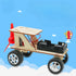 6 in 1 Wood Car Building Kits with Helicopter Tank STEM Kits DIY 3D Wooden Puzzles Craft Projects Science Set for Kids Boys