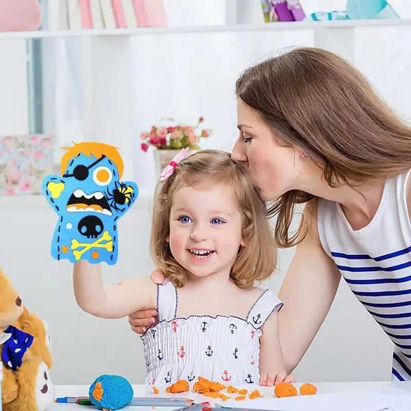 Hand Puppet Craft Kits Cartoon Halloween Hand Puppet Craft Toys Cartoon Halloween Hand Puppet Creative Imaginative Play
