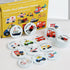 Kids Educational Wooden Memory Game Dinosaur Traffic Cognitive Baby Memory Chess Toy Kids Focus Training Wooden Educational Toys