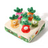 Montessori Toys Pull Carrot Plush Sensory Toys for Babies Development Game Matching Puzzle Educational Toys for Children