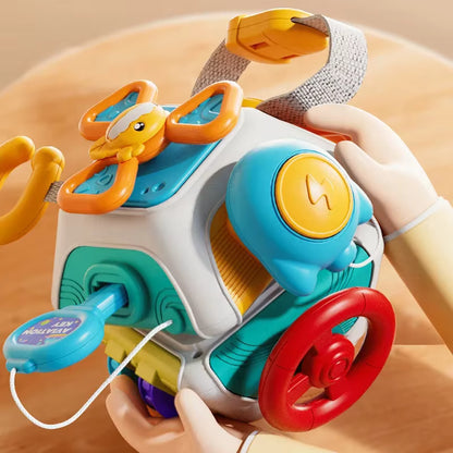 Montessori Sensory Toys Baby Busy Cube Baby