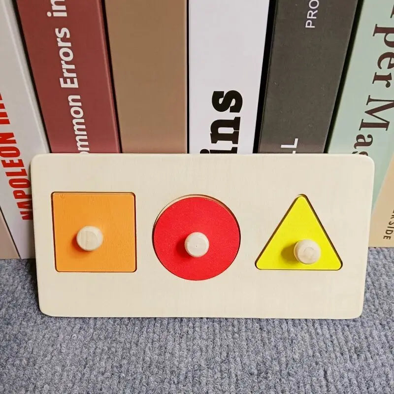 Montessori Educational Puzzle Wooden Baby Toys Busy Board Early Educational Sensory Toy Kids Toddler Preschool Teaching Aids Toy