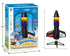 Electric Rocket Launcher Toys New Space Exploration Skyrocket with Parachute Kid Outdoor Toys Children Toys Model Rocket Kit