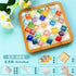 DIY Handmade Coaster Creative Mosaic Crystal Bamboo Material Kits Cup Mat Parent-Child Hand Craft Toy Kids Gift