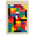 Colorful Wooden Puzzle Toys Tangram Montessori Materials Children&